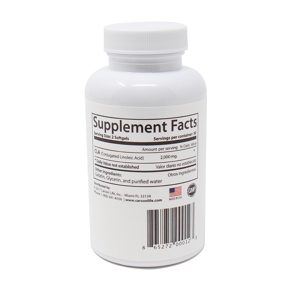 carson life l carnitine with green tea CLA